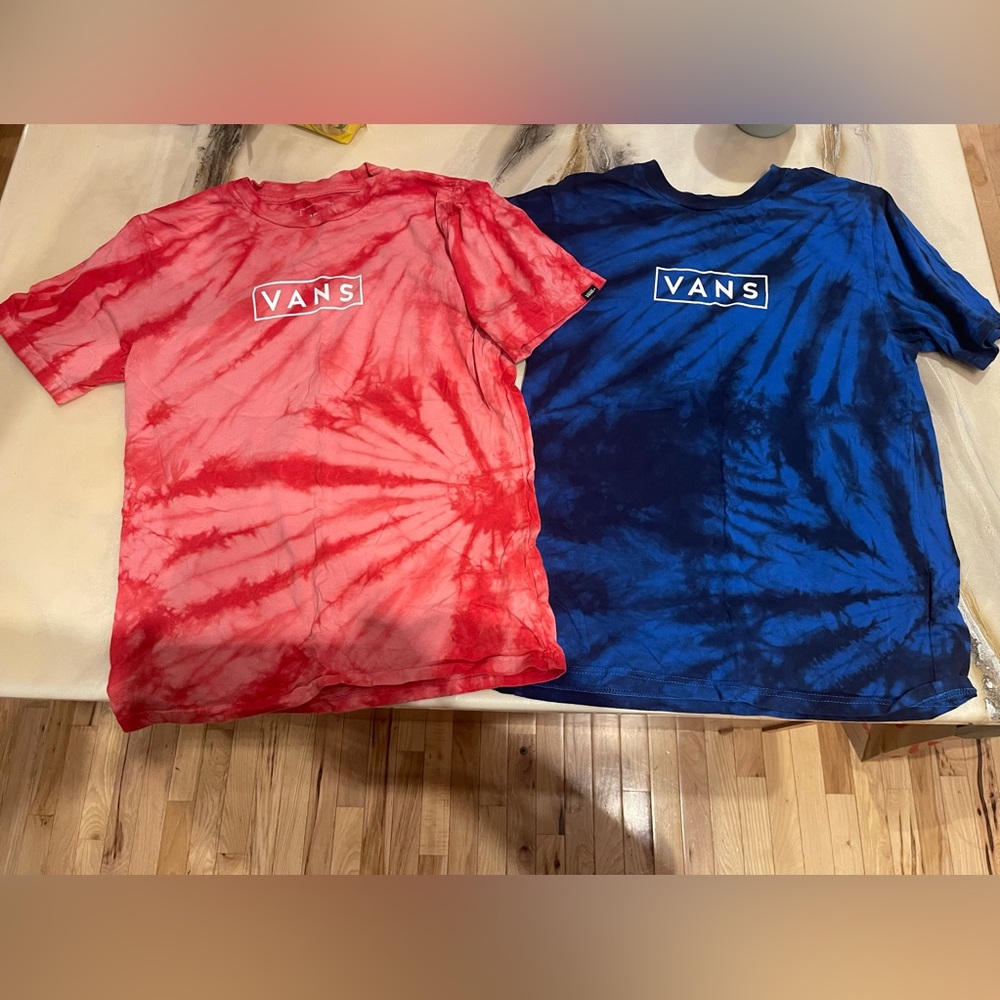 (2) VANS  Kids SZ L12-14 Tshirts